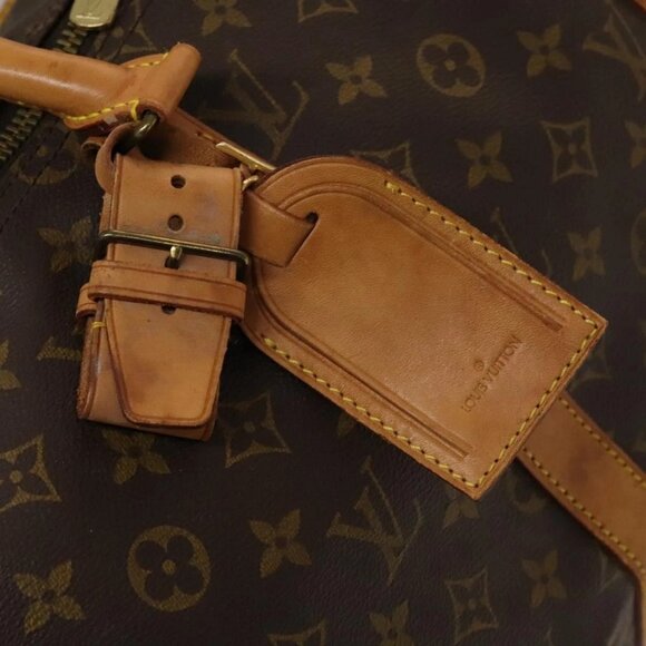 LOUIS VUITTON Monogram Keepall Bandouliere 50 Boston Bag M41416 LV Auth 137509 - Picture 10 of 16